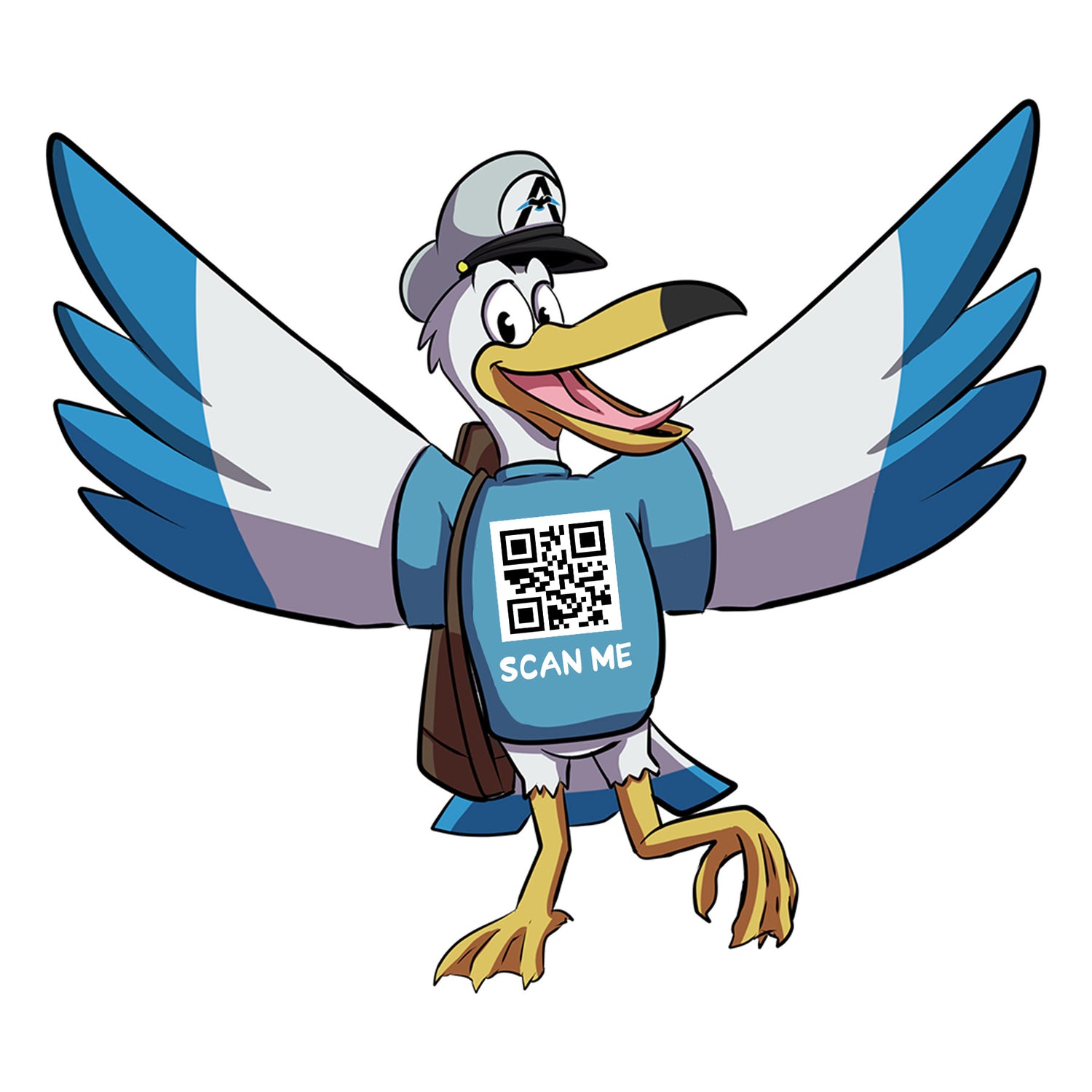 Custom QR Code Sticker